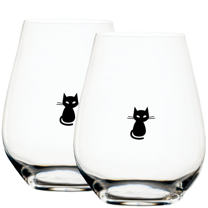 black-cat-kitten-measuring-wine-glass