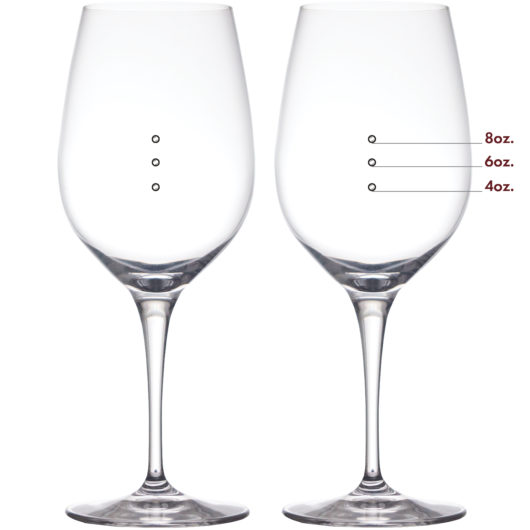 Premium Stemmed Wine Glasses