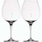 Elegance Stemless Measuring Wine Glasses with Measuring Marks